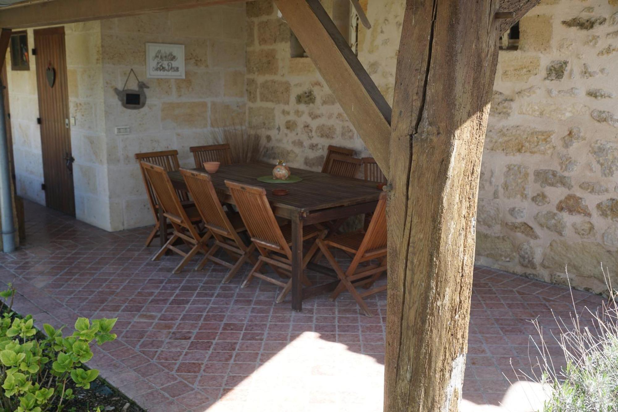 Moulin Notre Dame Hotel Saint-Genès-de-Castillon Eksteriør billede